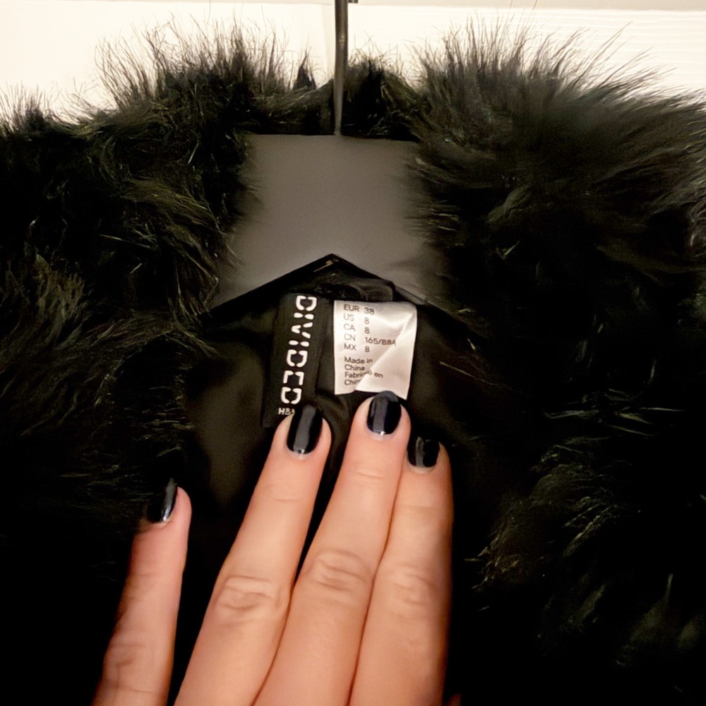 Faux Fur Coat - Picture 4 of 4